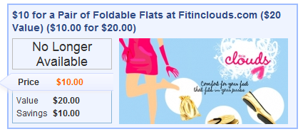 50% off FitinClouds Foldable Flats, just for students